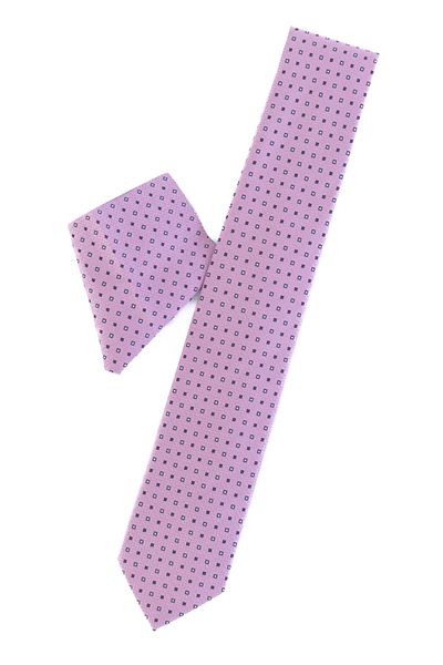 Oppland Men's Tie Classic Handkerchief Stylish Easy to Shape Lecco Patterned Slim Fitwide Design
