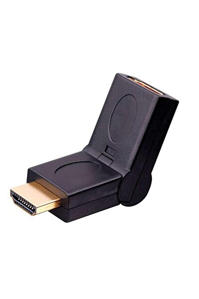 Generic Monster Jhiu 180 Degree Swivel Male-to-Female HDMI Adapter Black 3305505