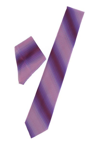 Oppland Men's Tie Classic Handkerchief Stylish Easy to Shape Lecco Patterned Slim Fitwide Design