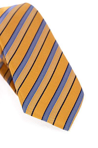 Oppland Men's Tie Classic Handkerchief Stylish Easy Shape Space Paledo Patterned Slim Fit Wide Design