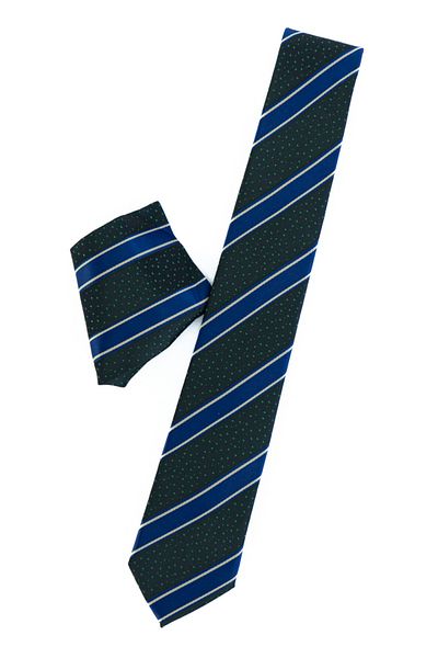 Oppland Men's Tie Classic Handkerchief Stylish Easy Shape Space Artenio Patterned Slim Fit Wide Design