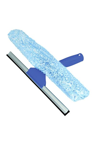 Generic مجموعة ممسحة وفرشاة تنظيف النوافذ الاحترافية من أونجر، مصنوعة من الأل...