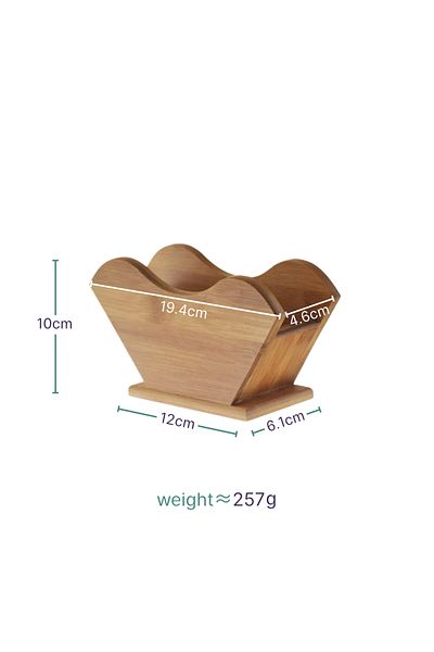Genneric Coffee Filter Holder - Beech Wood