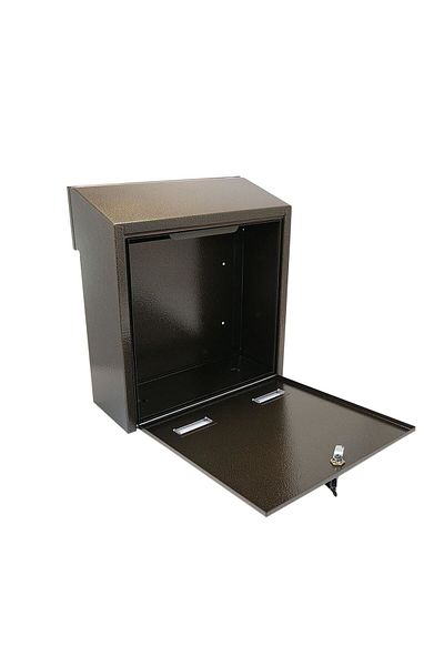 damech Mailbox, Gold, C4 Format, 37.5x17.5x40 Cm,
