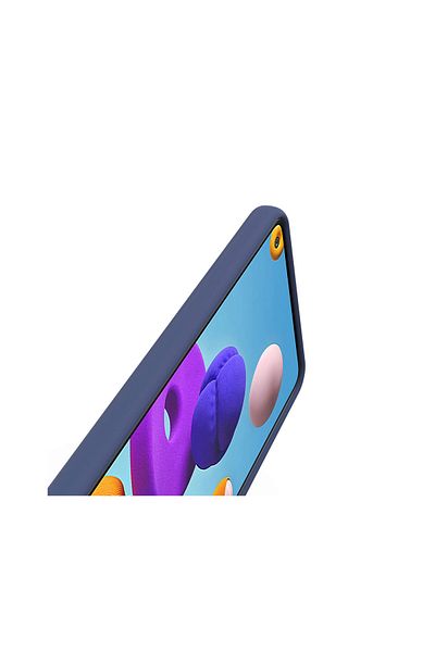 lemontti Husa Samsung Galaxy A21s Liquid Silicon Dark Blue