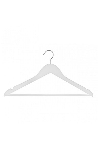 5 five simply smart Set de 20 de umerașe White Line, lemn, 44,5 x 1,2 x Î 23,5 cm