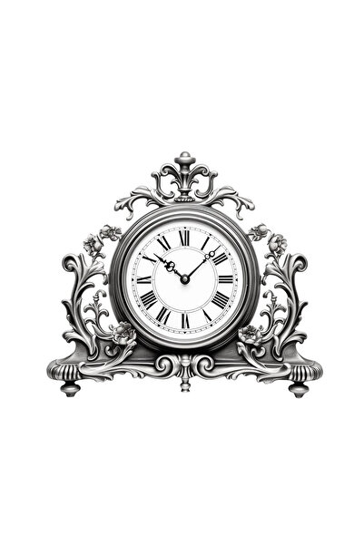 INOVATIX Set de 8 piese, autocolant ceas vintage Abas, INOVATIX®. 6 cm