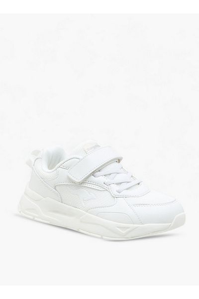Kangaroos Boys' Textured Sports Shoes with Hook and Loop Closure