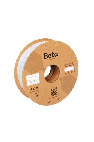 Beta Filament Beta PETG+ Filament White