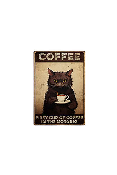 INOVATIX Set of 8 pieces, Sticker Coffee first cup of coffee in the morning, ...