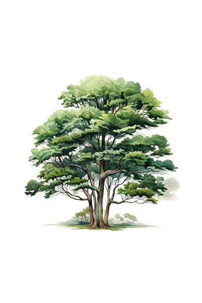 INOVATIX Set de 8 piese, autocolant Copacul Paradisului, INOVATIX®. 6 cm