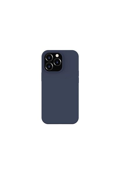 lemontti Husa Iphone 13 Pro Liquid Silicon Dark Blue