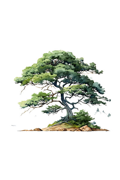 INOVATIX Set de 8 bucăți, autocolant copac japonez, INOVATIX®. 6 cm