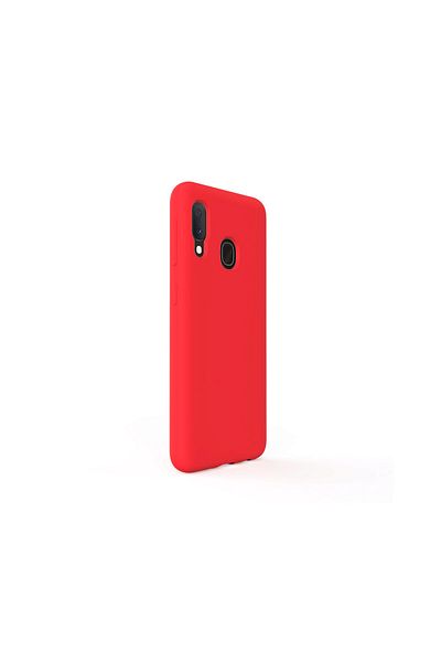 lemontti Case Samsung Galaxy A20e Lemontti Liquid Silicon Red