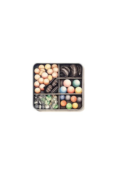 INOVATIX Set de 8 bucăți, autocolant pentru cutie de dulciuri, INOVATIX®. 6 cm