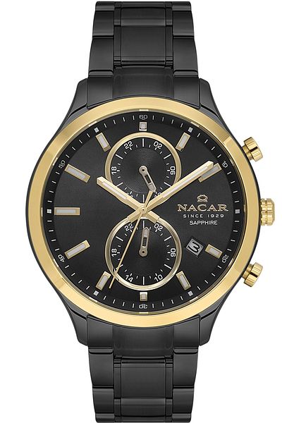 Nacar Nc33-298316G-Bbcm Men's Wristwatch