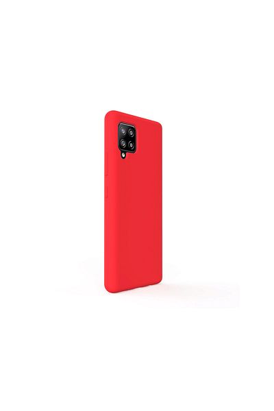 lemontti Case Samsung Galaxy A42 5G Lemontti Liquid Silicon Red
