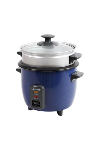 Generic Stargold 0.6l Mini Electric Rice Cooker With Steamer Compact 300w One-touch Cooking And Keep-warm
