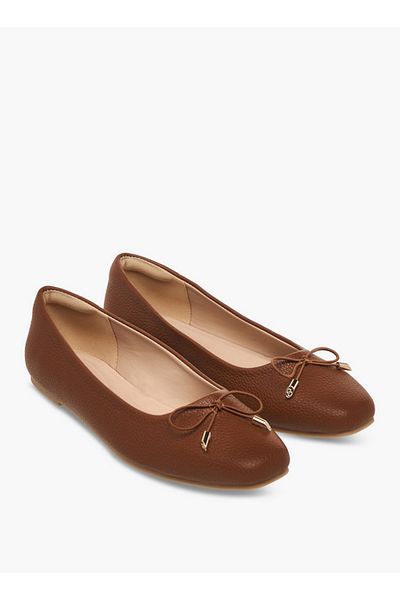 Celeste Women's Bow Detail Ballerina Shoes