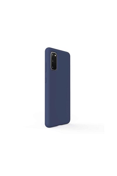 lemontti Husa Samsung Galaxy S20 Liquid Silicon Dark Blue