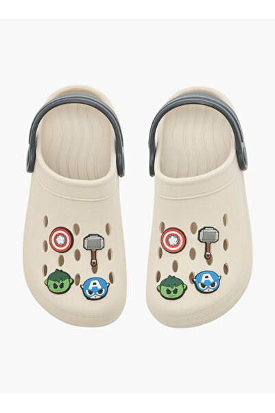 Marvel قباقيب أفينجرز للأولاد مع حزام خلفي