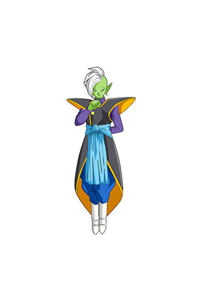 INOVATIX Set de 8 piese, Sticker Energy Zamasu Dagon ball z, INOVATIX®. 6 cm