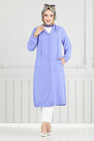 ModaMerve Καπάκι με κουκούλα Aerobin 362DVL897-M Baby Blue