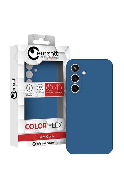 lemontti Husa Silicon Premium Samsung Galaxy A15 / A15 5g Albastru