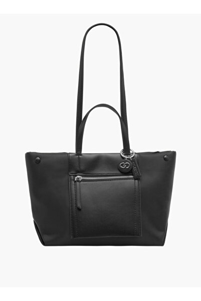 Celeste حقيبة توت نسائية مقسمة بمقابض مزدوجة - العرض 15 سم × الارتفاع 23.5 سم...