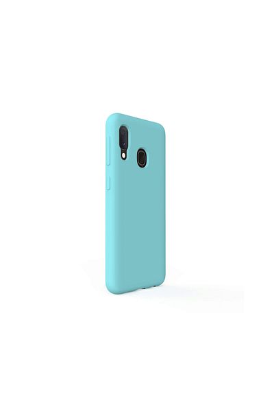 lemontti Husa Samsung Galaxy A20e Liquid Silicon Tiffany Blue