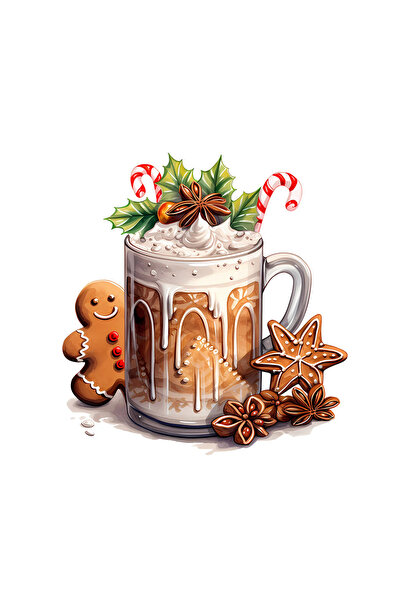 INOVATIX Set de 8 bucăți, Autocolant ciocolată caldă Regina, INOVATIX®. 6 cm