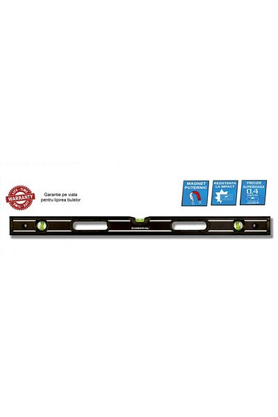 schedpol MAX PROFESSIONAL magnetic level 3 bubbles 100cm