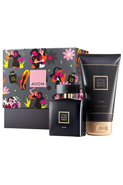AVON Cutie cadou Little Black Dress, Avon - Eau de Parfum 50 ml and Body Lotion 150 ml