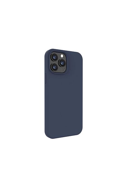 lemontti Husa Iphone 13 Pro Liquid Silicon Dark Blue