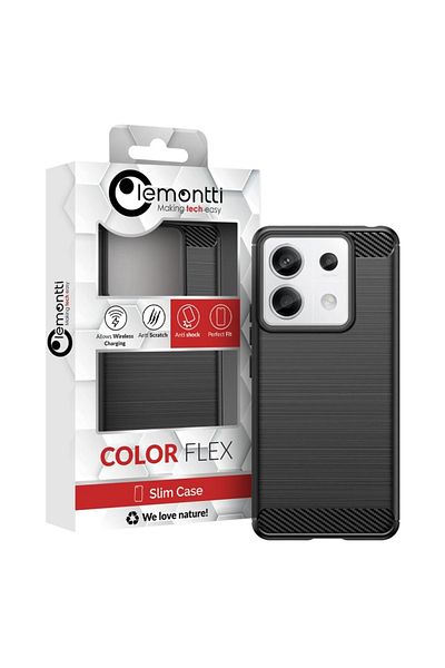 lemontti Carbon Pro Case Xiaomi Redmi Note 13 5G Black
