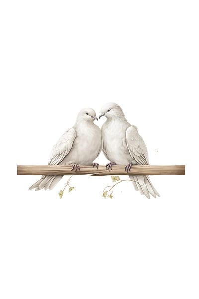 INOVATIX Set of 8, Dpi white doves sticker, INOVATIX®. 6 cm