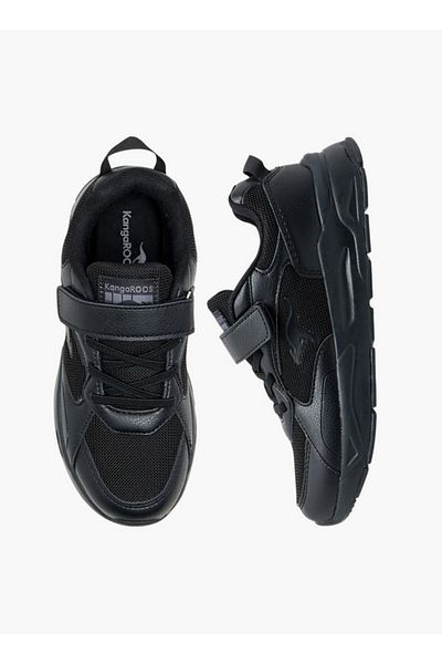 Kangaroos Boys' Textured Sports Shoes with Hook and Loop Closure