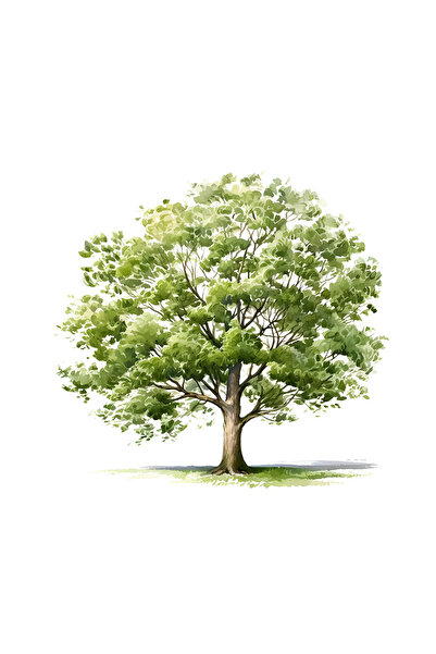 INOVATIX Set de 8 autocolante cu copac pe câmp, INOVATIX®. 6 cm