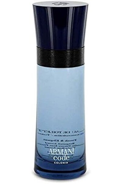 Armani Beauty كود كولونيا أو دو تواليت سبراي (اختبار) للرجال - 75 مل / 2.5 أونصة - عطر حمضي وخشبي