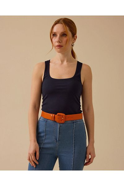 SEÇİL Square Neck Waist Boy Undershirt