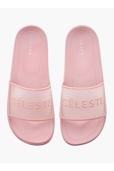 Celeste Women's Logo Detail Slip-On Slides