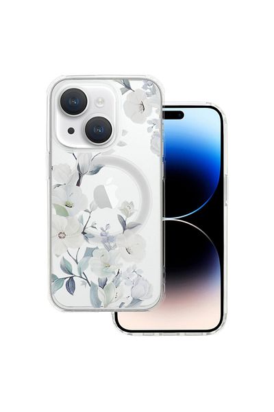 tel protect Flower Magsafe iPhone 15 Design 4 case