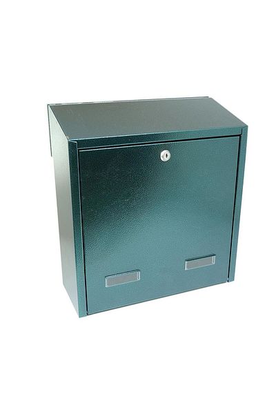 damech Mailbox, Green, Format C4, 37.5x17.5x40 Cm,