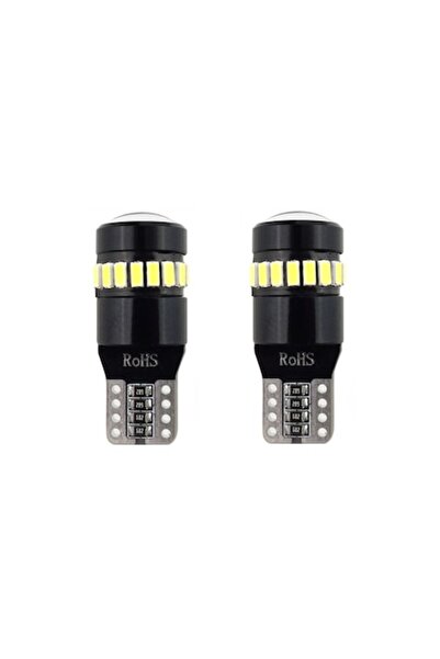 OEM LED CANBUS T10 W5W 19 SMD White 12V Car Bulb Set