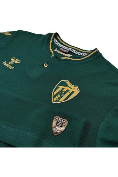 hummel Μπλουζάκι Kocaelispor Hml Armin Pamuklu στρογγυλός γιακάς Emerald