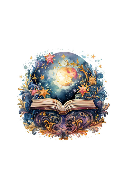 INOVATIX Σετ 8 τεμαχίων, Αυτοκόλλητο Το Μαγικό Βιβλίο του Ουρανού, INOVATIX®....