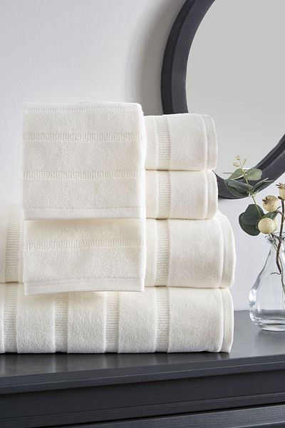 Özdilek Sadem Organic Stripe Bath Towel 90X150 cm