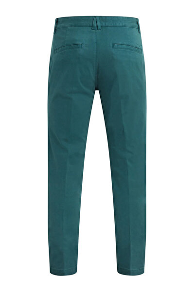 Hudson CLASSIC SLIM STRAIGHT CHINO PANTS - - 34, GREEN-IN
