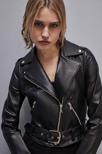 Patrizia Pepe JACHETA BIKER - PATRIZIA PEPE - 40, NEGRA