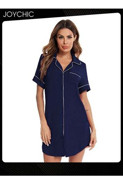 HALAMODO Classic Pajamas Modal Smooth and Comfoty Loose Women's Nightgown Cas...